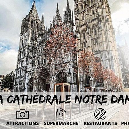 Cosy'Appart - La Cauchoise Lägenhet Rouen Exteriör bild